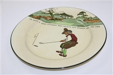 Royal Doulton England 'He Hath A Good Judgment Who Relieth Not Wholly On His Own' Plate