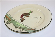 Royal Doulton England 'He Hath A Good Judgment Who Relieth Not Wholly On His Own' Plate