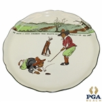 Royal Doulton England He Hath A Good Judgment Who Relieth Not Wholly On His Own Plate