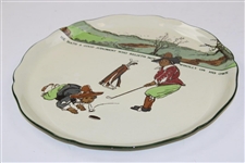 Royal Doulton England 'He Hath A Good Judgment Who Relieth Not Wholly On His Own' Plate