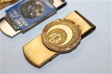 1975 (Firestone), 1977 (Pebble) & 1981 (AAC) PGA Championship Commemorative Money Clips