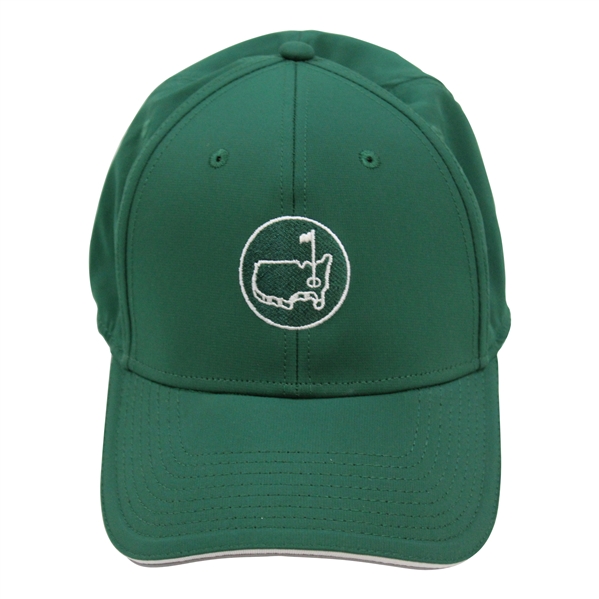 Masters Tournament Circle Patch Logo Augusta Green Performance Hat