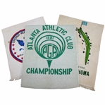 Lot of Three (3) US Open Golf Towels - 1976, 1977 & 1981 