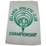 Lot of Three (3) US Open Golf Towels - 1976, 1977 & 1981 