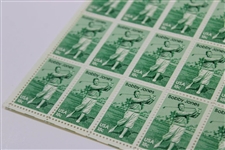Sheet Of Bobby Jones 18c Stamps