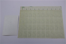 Sheet Of Bobby Jones 18c Stamps