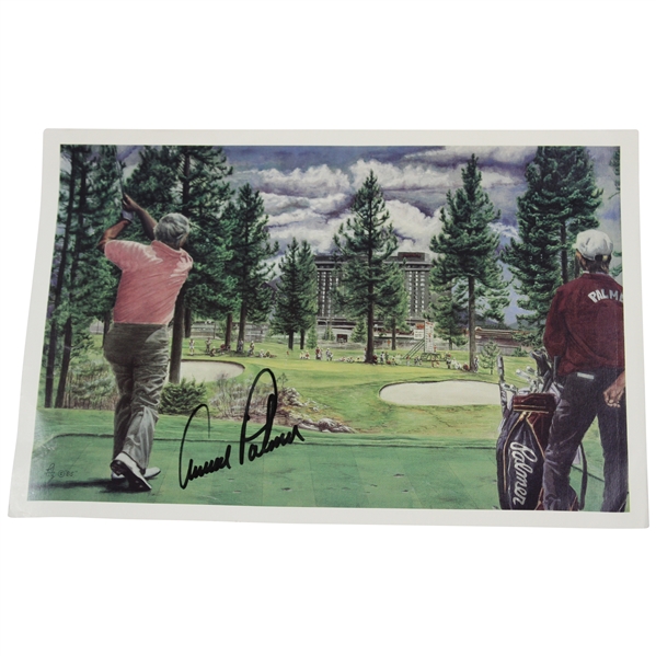Arnold Palmer Signed Photo JSA ALOA
