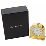 Chi Chi Rodriguezs Personal Lexus Logo Desk Top Clock In Box