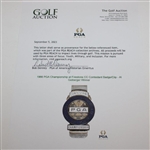 1966 PGA Championship at Firestone CC Contestant Badge/Clip - Al Geiberger Winner