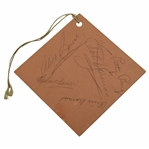 Babe Zaharias & Patty Berg & others Signed 1951 Mixed Two-Ball Golf Tournament Ticket JSA ALOA