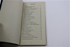 Chicago District Golf Assoc. (CDGA) Aluminum Ydg Distance Marker & CDGA 1953 Handicap/Course Rating Manual
