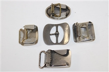 Collection of Five (5) Golf Themed Belt Buckles including USGA