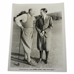 Bobby Jones In How I Play Golf Vitaphone Corp. The Driver w/Actor Guy Kibbee Photo