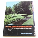 David Graham Signed 1981 US Open at Merion Golf Club Program JSA ALOA