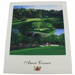 Gary Player Signed Augusta National Amen Corner Poster JSA ALOA