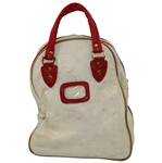 Classic Wilson White & Red Golf Shag Bag