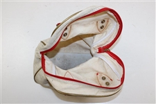 Classic Wilson White & Red Golf Shag Bag