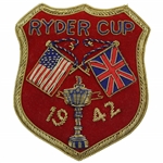 1942 Ryder Cup at Oakland Hills War Years Blazer Patch