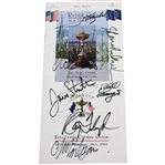Seve, Floyd, Faldo, Cap. Stockton, & 4 More Signed 1991 Ryder Cup at Kiawah Spec Guide JSA ALOA