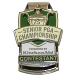 2014 Senior PGA Championship at Harbor Shores Contestant Badge - Montgomerie Win