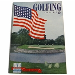 1942 Golfing Magazine WWII Tam O Shanter Preview Magazine - July