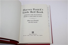 1992 'Harvey Penick's Little Red Book' By Harvey Penick With Simon & Schuster Promo Letter