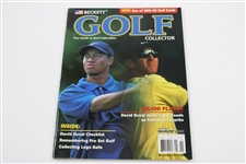 3 Golf Collector Magazines With Tiger On The Cover