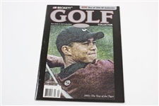 3 Golf Collector Magazines With Tiger On The Cover