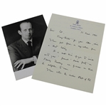 Photo & Letter From Prince Edward