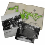 Robert Trent Jones Photo At Sotogrande w/Two (2) Course Photos & Course Layout Map