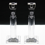 Captain Hal Suttons 2004 Ryder Cup Team USA Waterford Crystal Candlestick Holders
