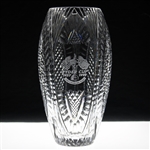 Hal Suttons 1999 Ryder Cup at The Country Club Team USA Member Large Crystal Vase
