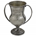 1913 Country Club of Peoria Sterling Silver Cup