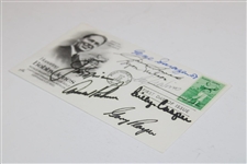 Sarazen/Snead/Nelson/Nicklaus/Palmer/Casper/Trevino/Player Signed Bobby Jones Cachet PSA #Q08159