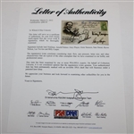 Sarazen/Snead/Nelson/Nicklaus/Palmer/Casper/Trevino/Player Signed Bobby Jones Cachet PSA #Q08159
