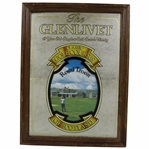 The Glenlivet Classic Golf Courses of Scotland Royal Troon Bar Mirror - Framed
