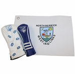 North Berwick 1832 West Links Embroidered Flag w/Driver & Hybrid Logo Headcovers