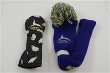 Brora Golf Club Embroidered Flag w/Two (2) Logo Headcovers