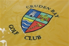 Cruden Bay Golf Club 'Crest Logo' Embroidered Flag