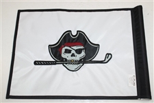 The Buck Club Pirate Logo Embroidered Flag w/Four (4) Headcovers - From Covid Canceled Event