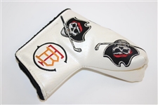 The Buck Club Pirate Logo Embroidered Flag w/Four (4) Headcovers - From Covid Canceled Event