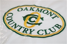 Oakmont Country Club Embroidered Flag w/2016 US Open Tartan Seamus & Logo Headcovers