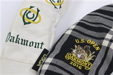 Oakmont Country Club Embroidered Flag w/2016 US Open Tartan Seamus & Logo Headcovers
