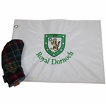 Royal Dornoch Embroidered Logo Flag w/Logo Seamus Tartan Putter Headcover