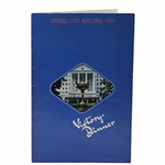 1979 Ryder Cup Victory Dinner Menu Signed by Both Teams JSA ALOA