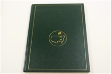 1995, 2000 & 2002 Masters Green Annual Books - Tiger Debut, Singh Win & Tiger Win