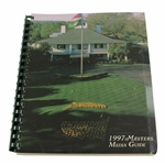 1997 Masters Tournament Official Spiral Media Guide Book - Tiger Woods Winner