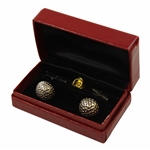 2010 Ryder Cup Wales Pin & Golf Ball Themed Cufflinks in Box