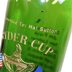 1999 Ryder Cup at Brookline Special Ltd Gifted Wine to Team USA's Hal Sutton