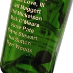 1999 Ryder Cup at Brookline Special Ltd Gifted Wine to Team USA's Hal Sutton